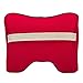 ICOMFYWAY Car Neck Support Pillow for Driving, Car Seat Headrest Pillow with Soft Memory Foam (Red)