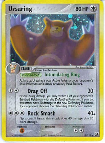 Pokemon - Ursaring (18) - EX Unseen Forces - Reverse Holofoil