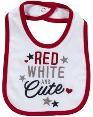 Bib - Red White And Cute-One Size