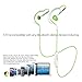 Bluetooth Headphone, Ausdom S10 Bluetooth 4.1 Wireless Sport Headphones Bluetooth Earpiece Bluetooth Earphone Stereo Headsets Hands-free Calling Earbuds (Green & White)