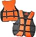 Hardcore Water Sports High Visibility Coast Guard Approved Life Jackets for the Whole Family (Universal Orange)