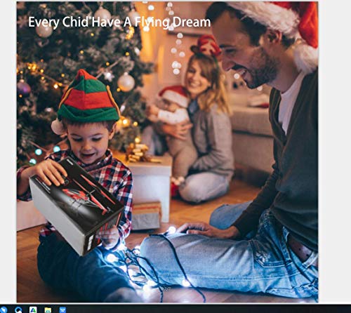 Ancesfun Mini RC Helicopter, Remote Control Helicopter with Gyro and LED Lights for Kids and Adults, 3.5 Channel, Cool Helicopter Toy Indoor & Outdoor for Plane Fans, Red - Thumbnail 6