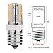 JAUHOFOGEI E17 LED Bulb, 120V AC, Warm White 3000K, 3 Watt, 25W Microwave Oven Replacement Bulbs, Appliance(E17), Freezer, Intermediate Base Light Bulb, 2-Pack