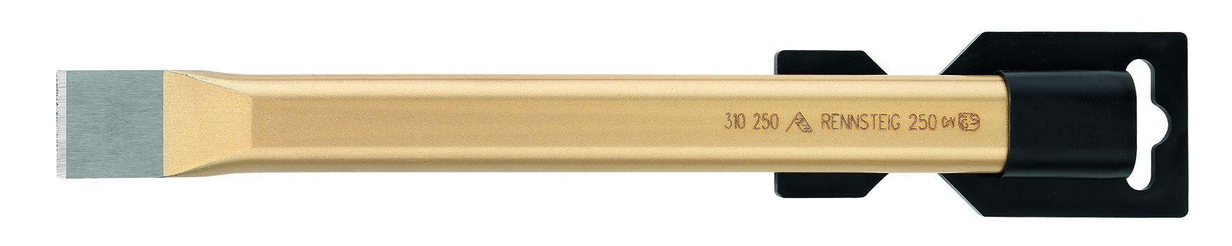 Rennsteig 310 400 0 Polished Flat Cold Chisels, Gold, 400 mm