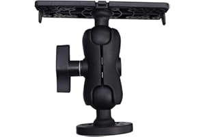 BESPORTBLE Fish Finder Mount Fish Finder Bracket Fish Finder Holder Fish Finder Rack for Boat Canoe Kayak Fishing Accessories (Black)