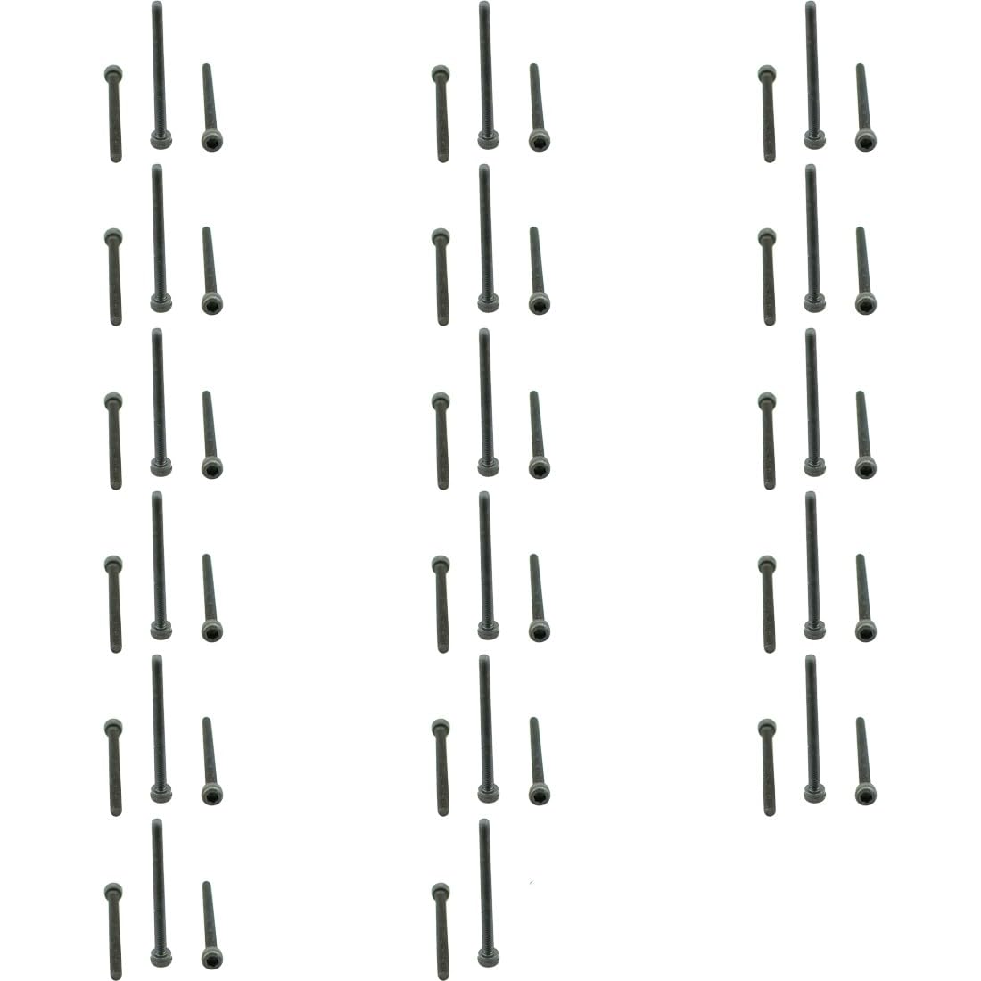 XunLiu Grade 12.9 Alloy Steel Hex Socket Head Cap Screws (50, M3X35)