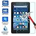 [2 Pack] Fire 7 / Fire 7 2015 Tempered Glass Screen Protector, Asstar High Definition (HD) Touch Screen 0.3mm 2.5D for Amazon Fire Tablet (7 inch Display, 2015 Release Only)
