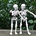 Kalttoyi Movable Mr. Bones Skeleton Human Model Skull Full Body Mini Figure Toy Halloween
