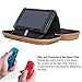 Moretek Compatible with Nintendo Switch Carrying Case EVA Hard Shell Travel Protective Cases for Nintendo Switch Game Console & Accessories (Wood Yellow)thumb 2