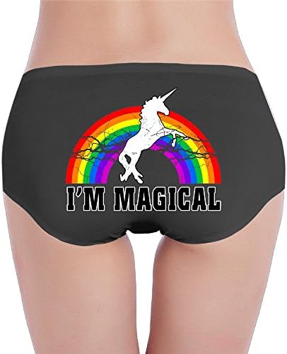I'm Magical Unicorn Rainbow Womens Low-Rise Brief