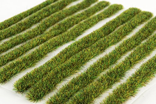 WWS War World Scenics WWScenics Statische Grasfasern Gras-Streifen x 10 | 4mm Frühling | GSTSPR4 | für Modellbau… – Bild 6