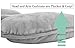 Infant Car Seat Insert | Baby Head & Body Support, Cushion | Carseat Cover, Protector for Stroller, Bouncer & Swing | Soft & Adjustable Pillow | Gender Neutral Gift (Gray) | Improved Version, Thicker