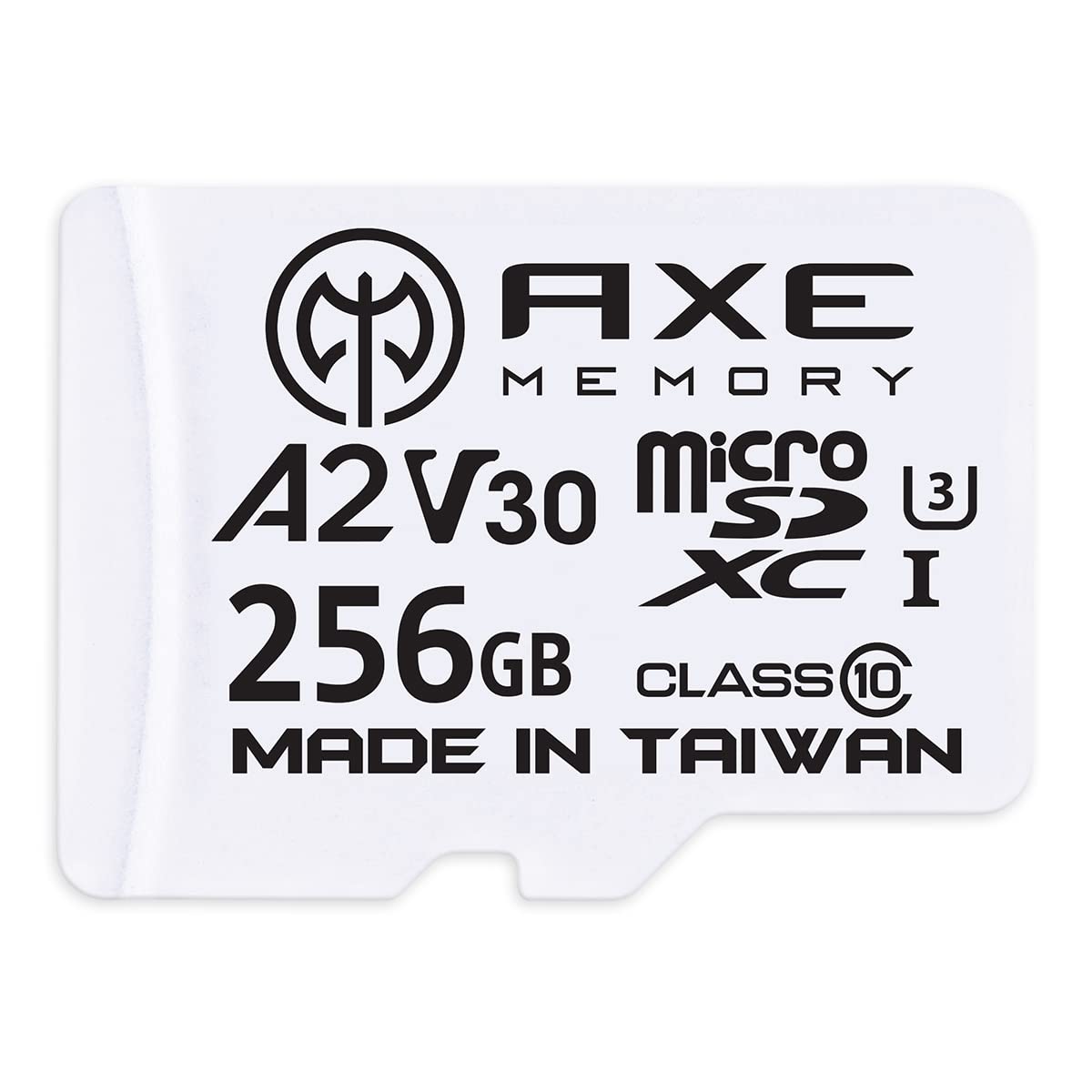 AXE MEMORY 256GB Micro SD Card 4K Ultra HD Video Premium Speed MicroSDXC Up To 100MB/S A2 V30 UHS-I U3
