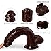 Greenpinecone Realistic Soft 8.66inch Dildo with Suction Cup, Anal and Vaginal G-spot Sex Toy, Dark Brown