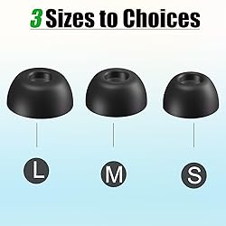 Luckvan Memory Foam Ear Tips for Sennheiser