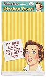 Ephemera--It's Been Lovely But I have to Scream Now Kitchen Towel