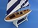 Hampton Nautical  Decorative Wooden It Floats Model Boat 12