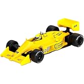 Diecast Model Car Compatible with Lotus 99T #12 Ayrton Senna 1987 Monaco Grand Prix Winner 1:64 Scale Mini GT MGT01088