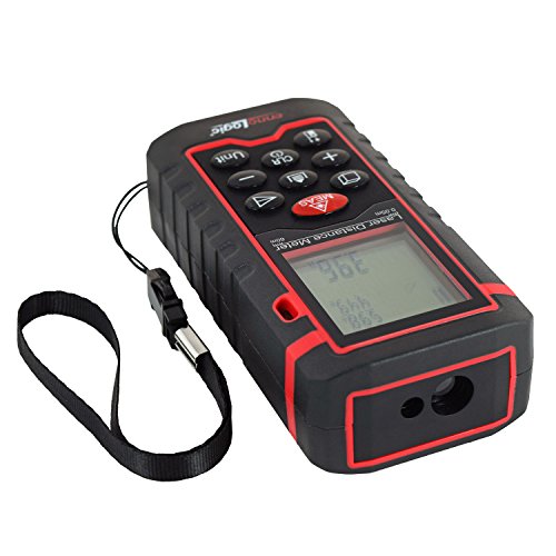 Laser Distance Meter ennoLogic eD560L - Laser Tape Measure with Area, Volume, and Pythagorean Mode, 196 Feet