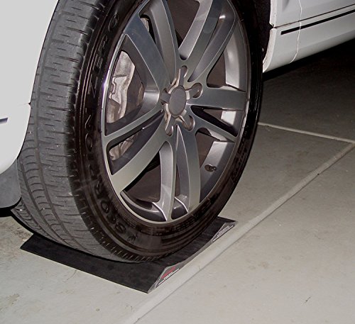 Auto Care Products Black 90415 Park Smart Small Vehicle Tire Saver (15" Wide), Set of 4, 4 Pack