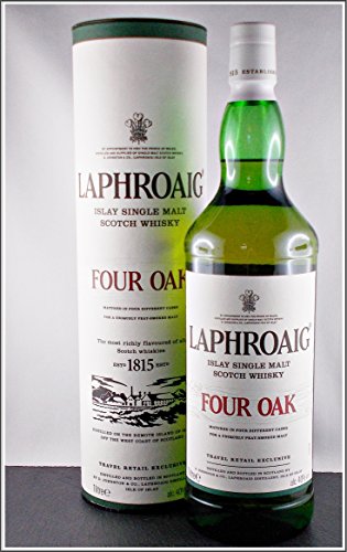 Laphroaig Four Oak 1 Liter Islay Single Malt Whisky + 9 Edelschokoladen in 9 Sorten – Bild 3