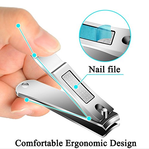 SHEEN Small Nail Clippers for Fingernail Sharp Nail Cutter made of Stainless steel