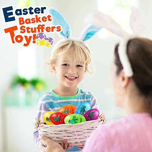 Toddler Easter Egg Toy - 6 Colors & 12 Shapes Matching Learning Game For 18+ Months