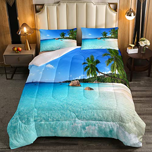 Ocean-Comforter-Set-Palm-Leaves-Printd-Down-Comforter-Summer-Beach-Decor-Hawaiian-Vacation-Style-Quilted-Duvet-Green-Palm-Trees-Tropical-Nature-Sea-Theme-Home-Decor-Bedding-Comforters-Full-Size 51ZJu2FPeUL