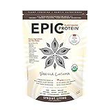 Sprout Living Epic Protein Powder, Vanilla Lucuma, 1 lb