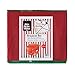 Tiny Tim Totes Christmas Storage Box with Zip Top, Large Ornaments storage box, holds up to 75 ornaments, Red