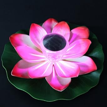 lampe solaire nenuphar