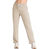 SPECIALMAGIC Women Yoga Sweatpants Pajama Wide Leg Cotton Drawstring Lounge Pants Leisure