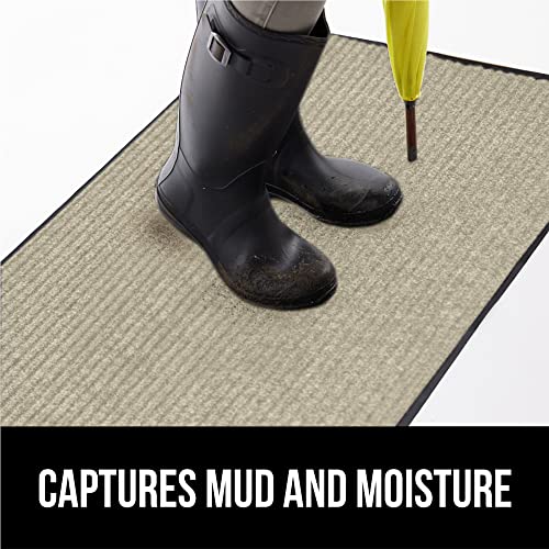 Gorilla Grip Heavy Duty Traffic Guard Doormat, 35x23, Durable Rubber