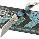 Colt Peak Leg Knife, Turquoise, Small