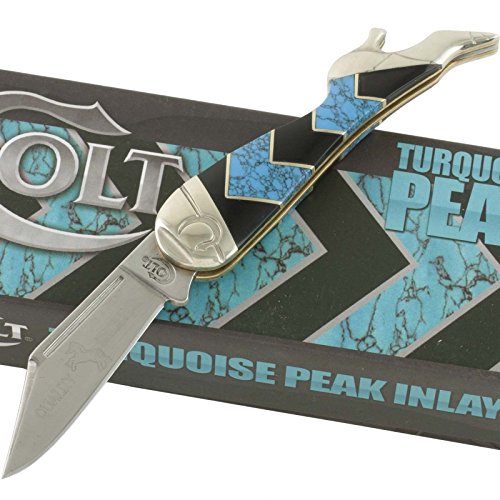 Colt Peak Leg Knife, Turquoise, Small