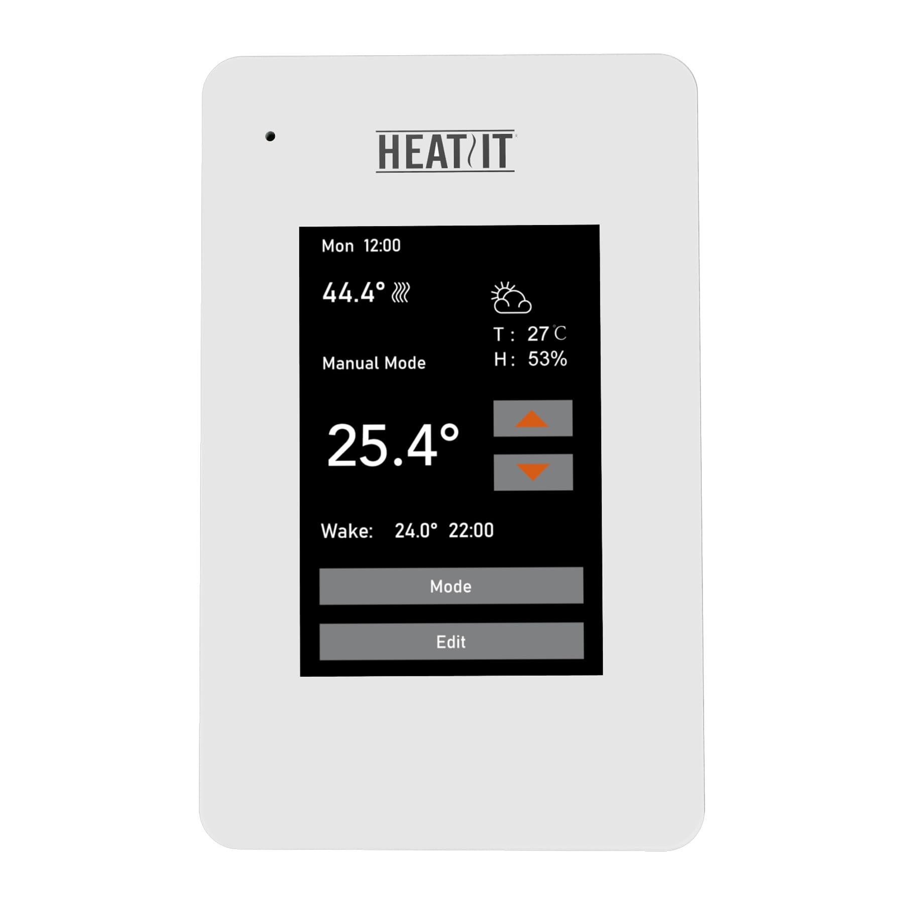 HEATIT ET-7A Touchscreen Programmable Thermostat