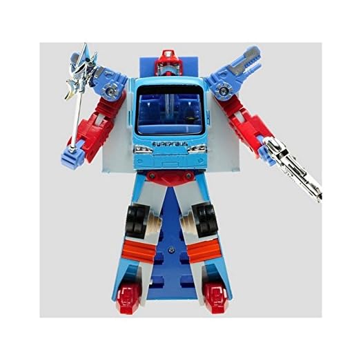Mallya Transformers Distortion Bus Changer Transform Into Bus Action Figure Toy - Image 7