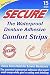 Pack of 3 x SECURE Denture Adhesive Comfort Strips - 15 Strips by Secure Denture Adhesive