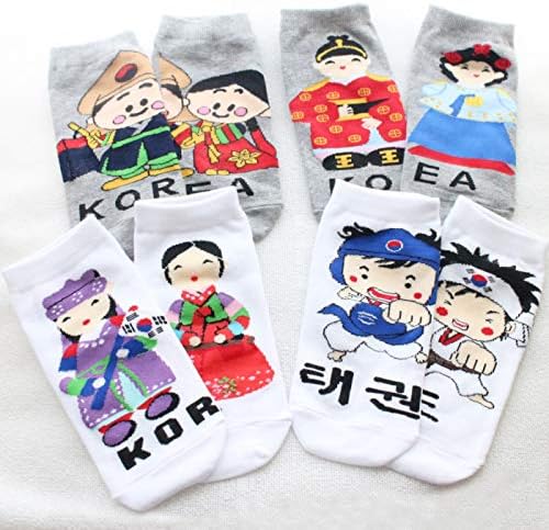 Amazon 株 夢市場オリジナル 韓国ソックス3足組 Souvenir Socks 1 S ソックス 通販