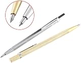 Elprico Tungsten Carbide Tip Scriber Pen Pocket Alloy Engraving Tool for Glass view 4