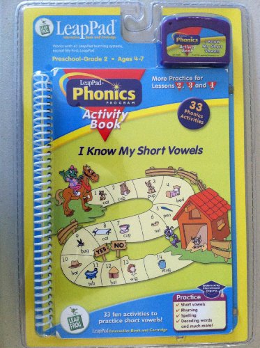 I Know My Short Vowels LeapPad Phonics Book 2