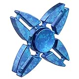 Sandalas Hand Fidget Spinner EDC Focus Toy Relieving your Stress, Anxiety, ADHD, and Boredom (C-Blue)