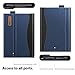 INFILAND Galaxy Tab A with S Pen 8.0 2019 Case, Multi-Angle Business Cover Built-in Pocket Compatible with Samsung Galaxy Tab A with S Pen 8.0 2019 Release Tablet SM-P200/P205 ONLY, Navy