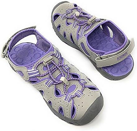 Khombu Kids Athletic Boys Grey Active Sandals (1)