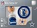 BabyFanatic Wood Rattle 2 Pack - NFL Dallas Cowboys - Officially Licensed Baby Toy Set