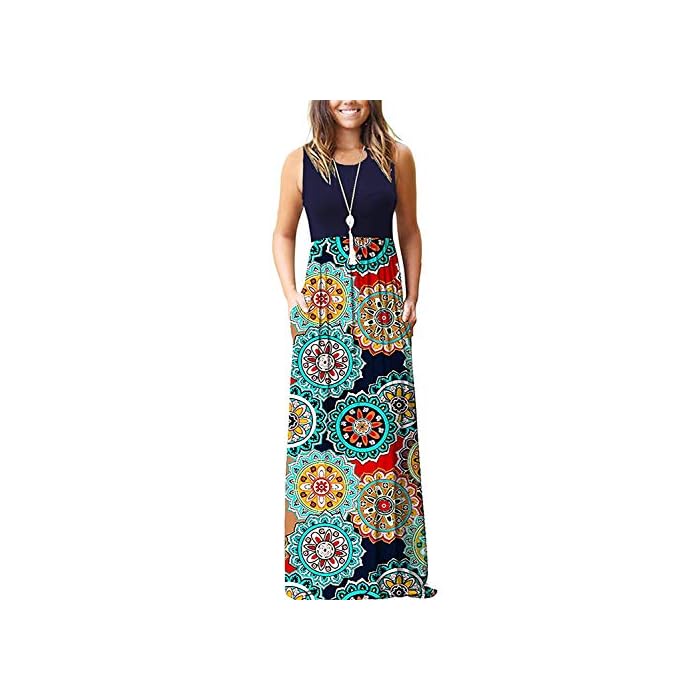 Loose Plain Maxi Dresses Casual 