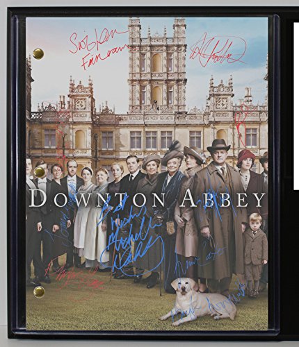 1 DOWNTON+REPRODUCTION+SIGNED+TELEVISION+DISPLAY