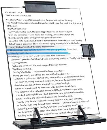 Black Metal Desktop Document Book Holder