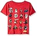 STAR WARS Little Boys Minty Tee, Red Heather, 07