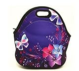 Shubb Neoprene Lunch Bag Tote Purple